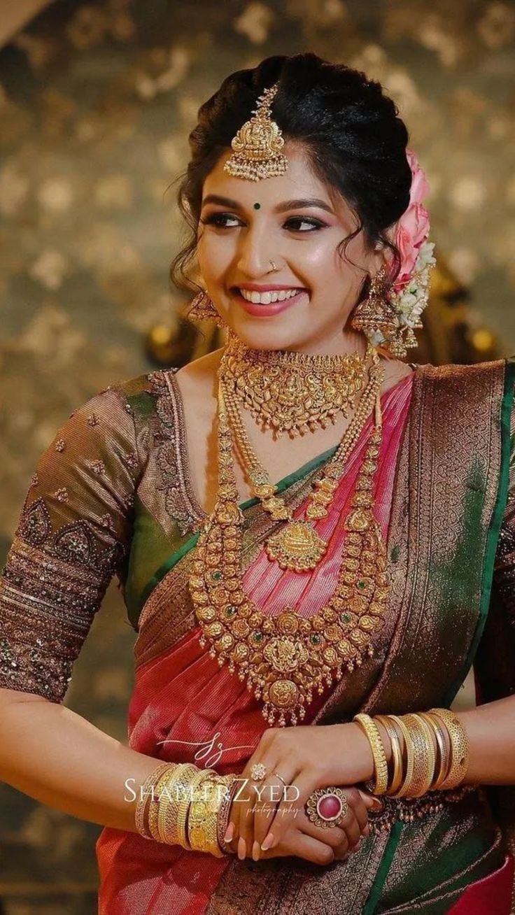 bridal makeup images south indian style