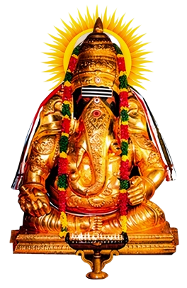 Karpaga Vinayagar Golden Pixorastock.in