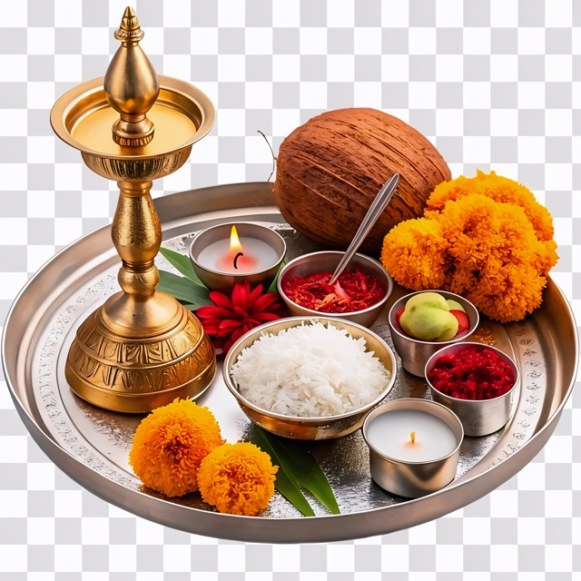 traditional poojai saman