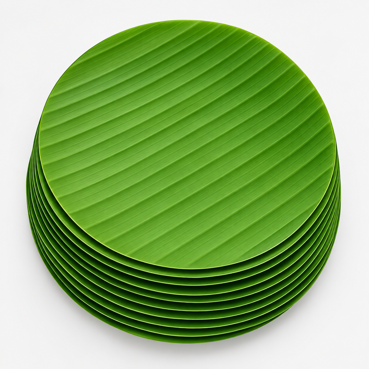 banna leaf round shape