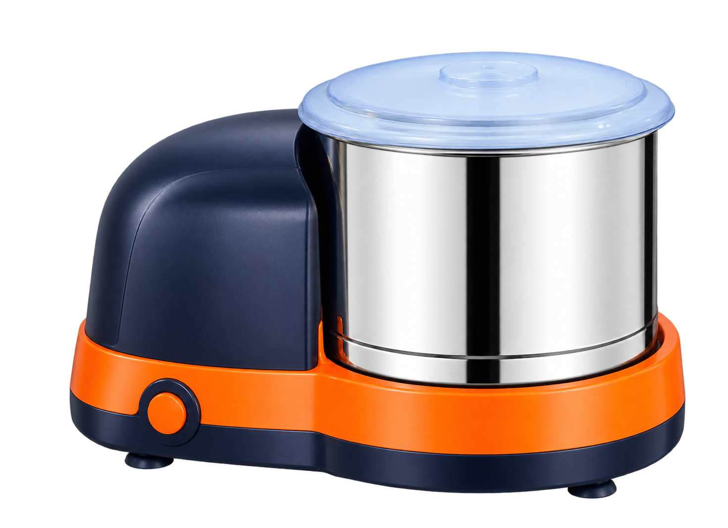 Blue and Orange Tabletop Wet Grinder