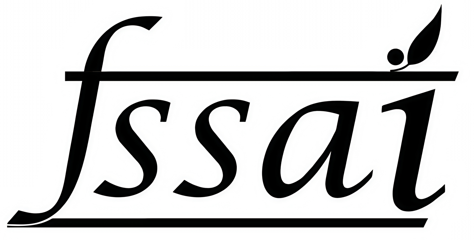 fssai logo black high quality