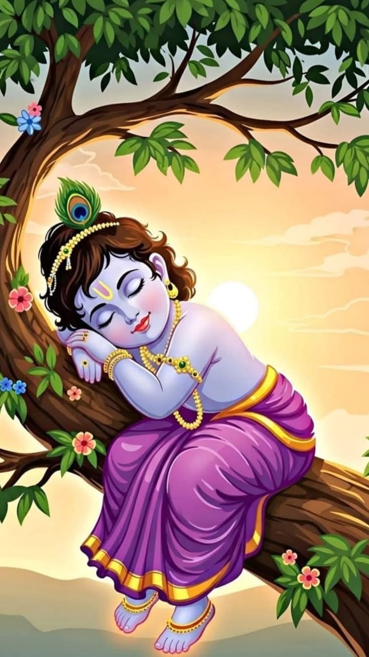 Krishna sleeping tree hight quality